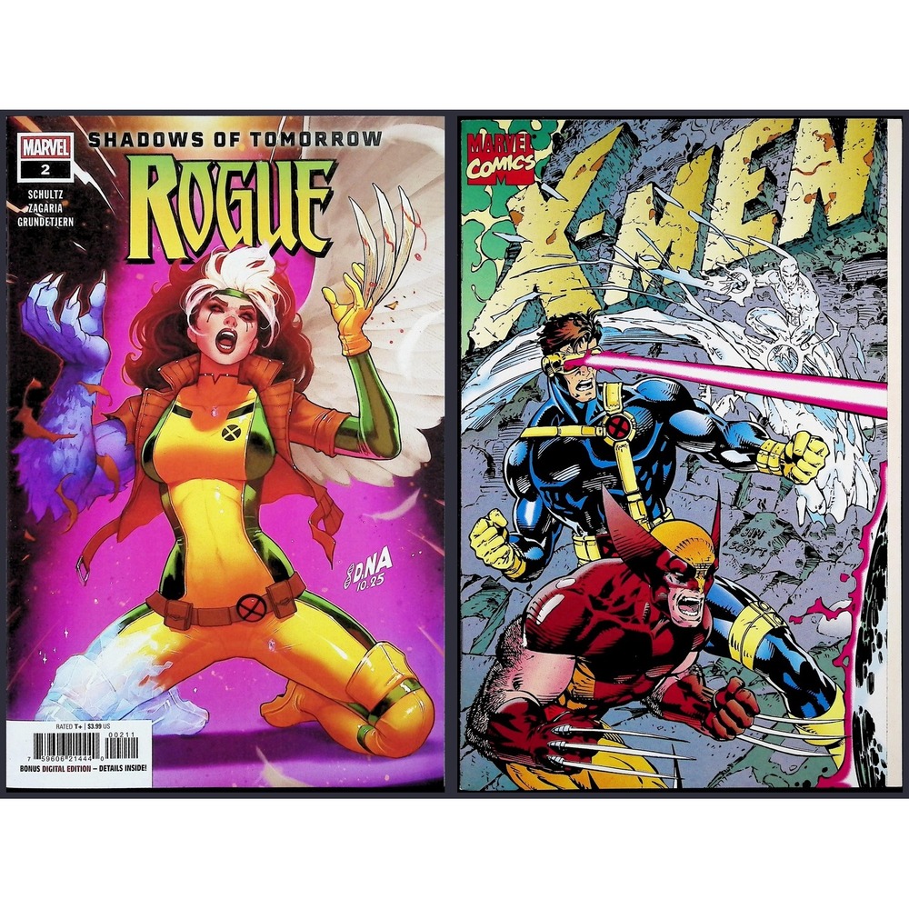 Rogue X-Men 2X Comic Lot #2 1 Nakayama 1st Acolytes X-Men Gold Jim Lee Marvel